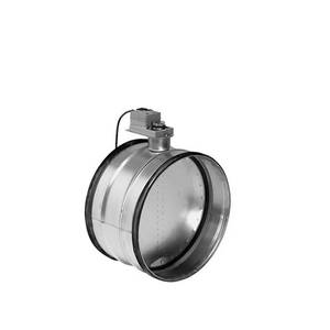 Persiana Motorizada Lindab para Conductos Circulares de Aire Acondicionado, Pieza para Sistemas HVAC - Product Image 1