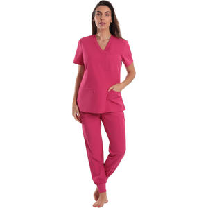 Veste d'été unisexe à manches courtes Costume d'allaitement personnalisé de haute conception pour les patients Uniformes hospitaliers du personnel hospitalier - Product Image 5