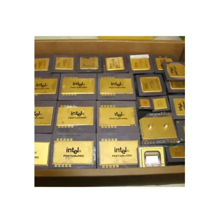 رخيصة الثمن عالية الإنتاجية الذهب الانتعاش وحدة المعالجة المركزية السيراميك قصاصات المعالج/السيراميك الخردة CPU جاهزة للشحن