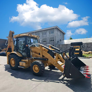 Used CAT 4x4 Compact <b>Towable</b> Wheel Loader Backhoe Hydraulic Pump 5 Year Warranty Digital Features for Construction Farm Work - Product Image 4