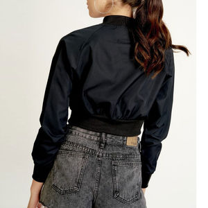 Chaqueta Bomber Americana para Mujer, Estilo Regular, Lona Acolchada, Resistente al Viento, Transpirable y Ecológica, Superventas - Product Image 6