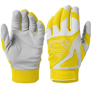 Guantes de Bateo de Béisbol de Cuero Cabretta, Precio al por Mayor, Directo de Fábrica, MOQ Bajo, para Jóvenes, Adultos y Profesionales de Softbol - Product Image 5