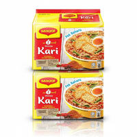 Mie Instan Rasa Kari Pedas 79g Bersertifikat Halal, Masak 3 Menit, Populer di Malaysia, Pesanan Grosir