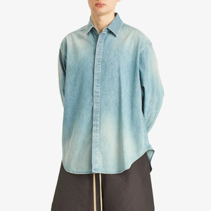 เสื้อยีนส์ผู้ชายทำจากผ้าฝ้ายทนทานออกแบบมาเพื่อความสบายแบบลำลองและสไตล์คลาสสิกในชีวิตประจำวัน - Product Image 2