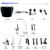 MEKEDE TS Android Radio de coche sistema de audio reproductor WIFI 4G soporte DVR DSP TMPS para Honda Accord 2003-2008