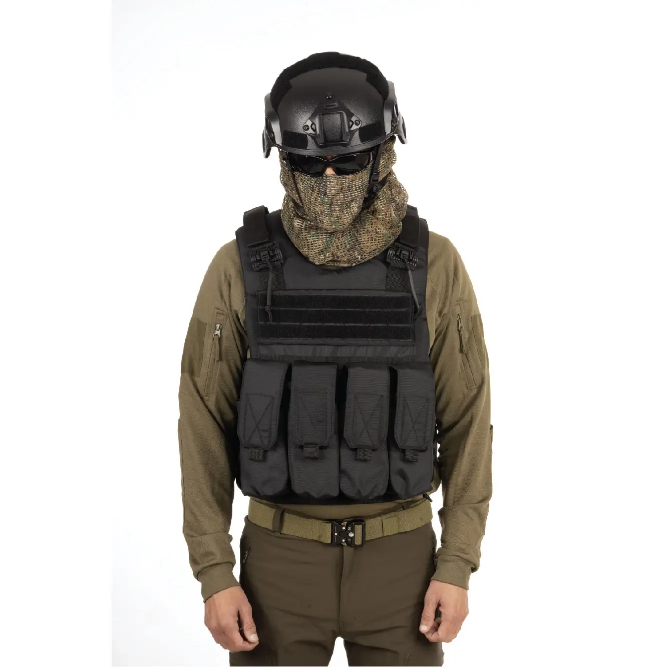 Tactical Vest with Advanced Modular Armor System for Ultimate Protection Comfort and Versatility in High-Stakes Operations