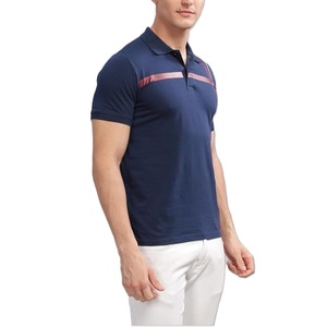Camiseta Polo de algodón 100% para hombre con solapa clásica de dos botones, Jersey transpirable para oficina y ropa de fin de semana, patrón estampado - Product Image 6