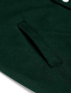 Veste universitaire en laine légère et personnalisée de haute qualité Blouson aviateur Letterman à manches régulières Veste printemps pour hommes - Product Image 2