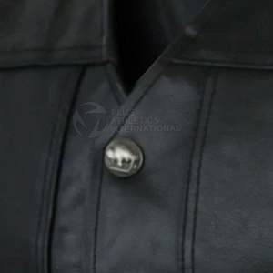 Chaleco de cuero transpirable cálido de invierno para hombre, ropa informal transpirable, precio razonable, Chaleco de cuero transpirable para hombre - Product Image 2