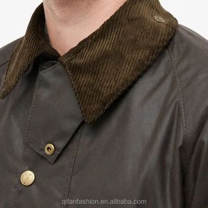 Pardessus en cuir coupe-vent de haute qualité pour hommes avec col montant Veste de baseball tendance Design - Product Image 4