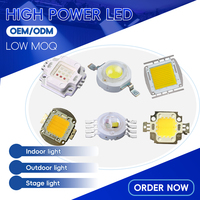 Éclairage paysager, projecteurs de scène, éclairage urbain, puces LED haute puissance 4W RGBW 350mA 520nm 620nm 460nm 3000K 6000K 3535