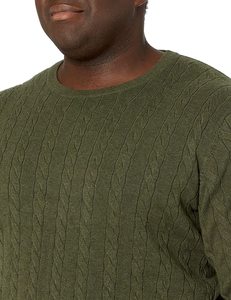 Pull tricoté à col montant pour homme, en laine, de styliste, à la mode, en hiver, personnalisé - Product Image 3