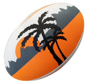 Balón de Rugby de Playa Personalizado Hecho de Caucho Sintético Ligero, de Alta Agarre y Resistente al Agua, Ideal para Entrenamiento y Recreación en la Playa - Product Image 1