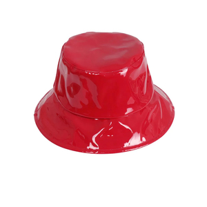 Wholesale New Fashion Leather <b>Bucket</b> <b>Hats</b> Double Sided <b>Reversible</b> Fisherman <b>Hat</b> | Outdoor <b>Bucket</b> <b>Hat</b> - Product Image 1