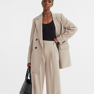 Straight Leg <b>Slacks</b> Office Lady Suit Pants <b>Women</b> Casual Trousers High Waist Autumn <b>Women</b> Jumpsuit <b>Women</b> Clothing - Product Image 1