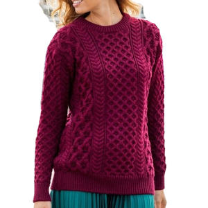 Chaud décontracté à manches longues femmes pull dames vêtements d'hiver personnalisé plaine qualité supérieure fabrication en gros à bas prix 23 - Product Image 3