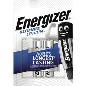 Batterie Energizer Ultimate Lithium AA/Mignon L91 1,5V 3.000 mAh 2 pièces/paquet Composants électroniques - Product Image 3