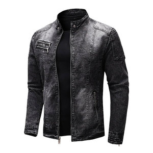 100% Cotton Denim <b>Jackets</b> <b>Men</b> Casual Solid Color Pocket <b>Thin</b> <b>Jacket</b> For <b>Men</b> Style High Quality <b>Men</b> Clothing Denim <b>Jacket</b> - Product Image 4