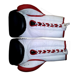 Guantes de cuero PU transpirables ligeros profesionales OEM para entrenamiento logotipo de diseño personalizado para deportes - Product Image 5