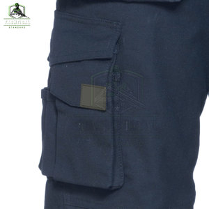 Pantalon de sécurité haute visibilité réfléchissant respirant en coton/polyester pour homme, couleur personnalisée, vêtements de travail de haute qualité - Product Image 2