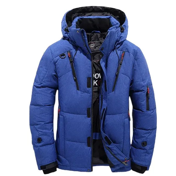 OEM Custom Printed Outdoor Male Padded Bubble Warm Winter Men Coats Puffer Jacket For Man