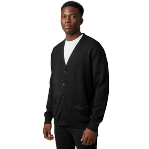 Alpha Varsity <b>Cardigan</b> <b>Sweater</b> High Quality Bold Greek letters V-Neck Long Sleeve Embroidered Letters - Product Image 6