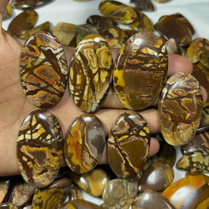 Excellente qualité supérieure naturel Outback Jasper Mix forme Cabochon Outback Jasper pierre précieuse en vrac pour la fabrication de bijoux en gros - Product Image 1