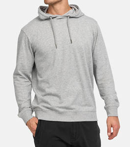 Sudaderas con Capucha de Manga Larga para Hombre, Bordado con Logotipo, Alta Calidad, Antiencogimiento, Ajuste Holgado, Color Sólido, para Invierno - Product Image 3