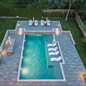 Piscina de Fibra de Vidrio Subterránea para Terraza, Piscina Prefabricada de Gran Tamaño para Jardín, Piscinas de Fibra de Vidrio Grandes para Exteriores - Product Image 5