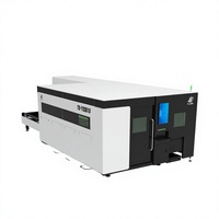 Cortadora Láser CNC 3015 para Chapa y Tubería de 6m y 9m, Máquina de Corte Láser Combinada para Tubos y Placas de 240mm, 3000W y 6000W con Cubierta Completa