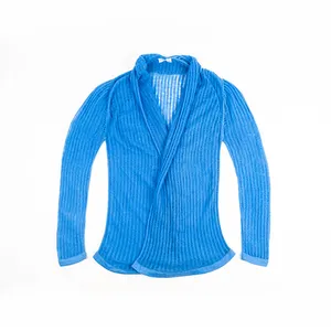 抗皱透气v领带设计宽松针织开衫采购尼泊尔供应商提供各种颜色
