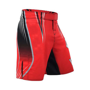 Short de Muaythai Imprimé Sublimé Short en Spandex/Coton Écologique pour Homme High Street Promotion à Remise Limitée dans le Temps - Product Image 4