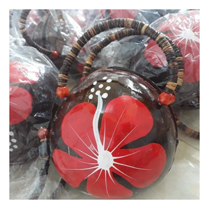 Embrague de cáscara de coco hecho a mano de moda, fuerte y ecológico, accesorio único para combinar con ropa de playa, vestidos bohemios, trajes de Festival - Product Image 6