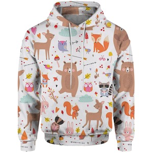 Top Trending Personalizar Diseño Pullover 3D Sublimación Impreso Hombres Sudaderas Algodón Transpirable Venta al por mayor Sudaderas con capucha Hombres - Product Image 5