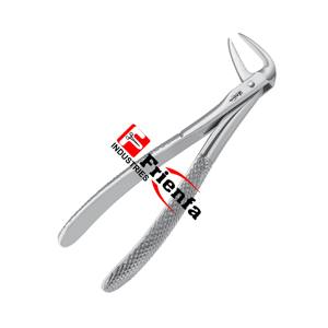 Fórceps de extracción Patrón inglés Routurier Molares inferiores Instrumentos dentales hechos de acero inoxidable alemán de alta calidad - Product Image 2