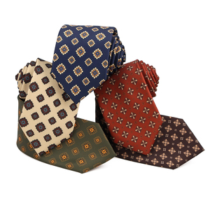 Cravates en polyester pour hommes, cravates de costume d'affaires, vente en gros, cravates à motifs géométriques pour cadeaux - Product Image 2