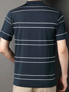 Camiseta Polo Personalizada de Alta Calidad para Hombre, Diseño de Logotipo por Sublimación, 100% Algodón, Transpirable, para Golf - Product Image 2