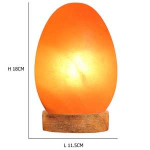Lámpara de sal rosa del Himalaya tallada en forma de huevo ecológica de alta calidad Estilo animal 'Love' Venta caliente para salas de sal en Pakistán - Product Image 3