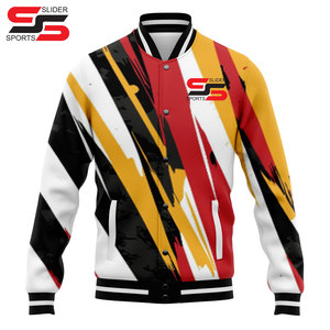 Chaqueta universitaria de calle de alta calidad chaqueta unisex sublimada - Product Image 6