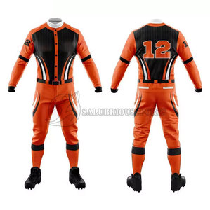 Uniforme de Béisbol Personalizado Sublimado en Algodón Transpirable, Talla Grande, con Logotipo Personalizado para Hombre - Product Image 6