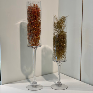 VWV0520 - Stemmed Pillar <b>Vase</b> - 20" - Product Image 5