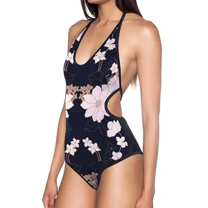 ชุดว่ายน้ำชิ้นเดียวพร้อมบราดันทรง OEM ราคาไม่แพง - Product Image 3