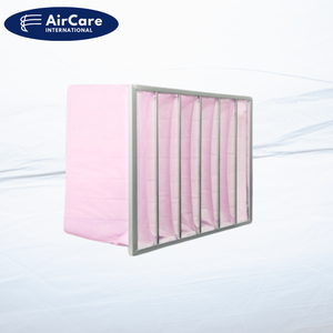ถุงกรองอากาศสำหรับห้องทำความสะอาด HVAC F5 F6 F7 F8ผ้านอนวูฟเวนสำหรับอุตสาหกรรม Ahu - Product Image 1