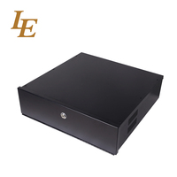 Lockbox de sécurité DVR 18x18x5 "avec ventilateur Boîte de verrouillage en métal noir pour enregistreur vidéo numérique mobile MDVR NVR DVR protection