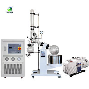 Évaporateur rotatif antidéflagrant ATEX 50L avec élévateur électrique, affichage numérique de la température, 9KW, équipement de distillation pour récupération de solvants - Product Image 1