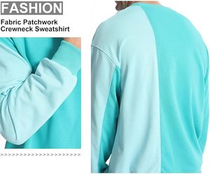 Sudadera de Cuello Redondo para Hombre, Corte Regular, Algodón/Poliéster/Nailon, Tejido Grueso, con Estampado, Bordado y Logotipo Personalizado - Product Image 3