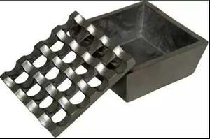 Cendrier à fumer en métal argenté avec forme carrée au design antique, parfait pour les bars de restaurants à domicile et le bureau, qualité supérieure - Product Image 4