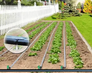 16mm damla sulama sistemi esnek hortum tarım bahçe su sistemi