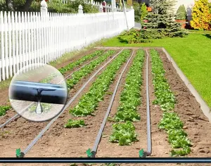 Sistema de irrigação por gotejamento mangueira flexível sistema de água para jardim agrícola 16 mm