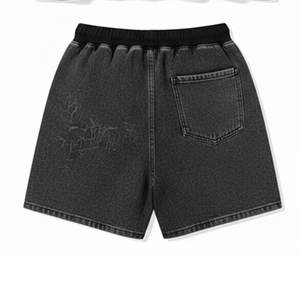 Men Activewear Performance Set Moisture Wicking Athletic T-Shirt and Running <b>Shorts</b> Quick Dry Gym Training <b>Suit</b> Solid Black - Product Image 4